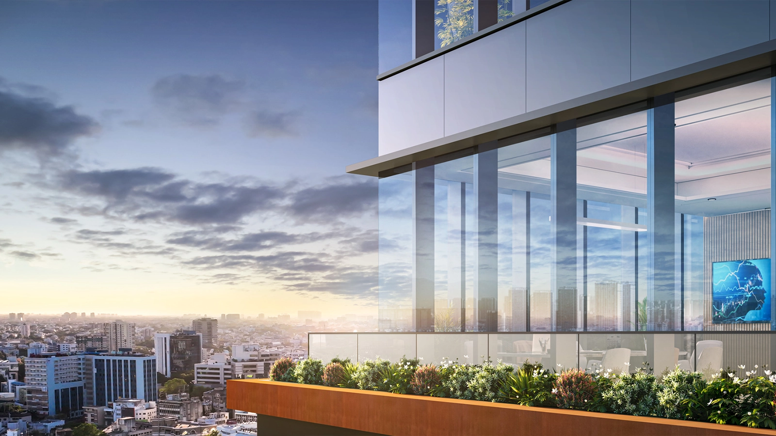 Brigade Icon Apartments in Mount Road Chennai commercial penthouse